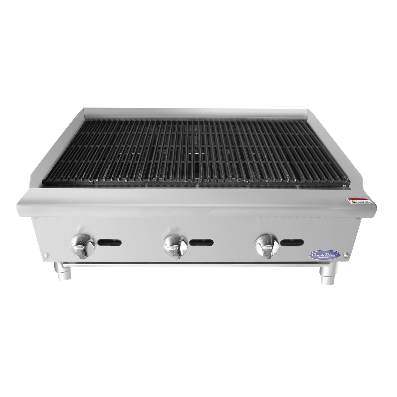 Atosa ATCB-36-NG 36-inch Natural Gas Lava Rock Charbroiler