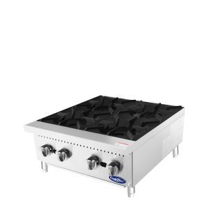 Atosa ACHP-4-NG 24 inch 4 Burner Natural Gas Hot Plate