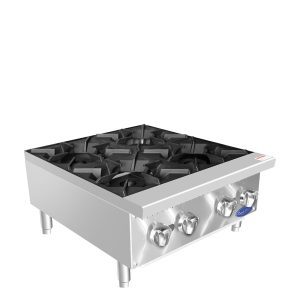 Atosa ACHP-4-NG 24 inch 4 Burner Natural Gas Hot Plate