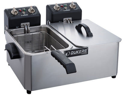 Dukers DCF15ED Electric Fryer 15 liter single pot